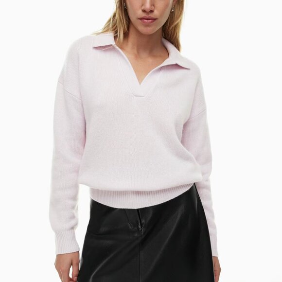NWT Aritzia Clara cashmere sweater - Picture 1 of 3